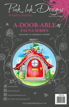 Pink Ink Designs - Stempelset "A-Door-Able" Clear Stamps