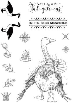 Pink Ink Designs - Stempelset "In The Beak Midwinter" Clear Stamps