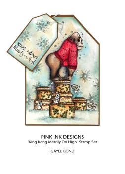 Pink Ink Designs - Stempelset "King Kong Merrily On High" Clear Stamps