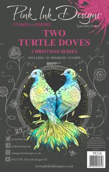Pink Ink Designs - Stempelset "Two Turtle Doves" Clear Stamps