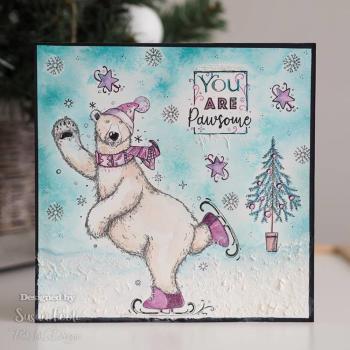 Pink Ink Designs - Stempelset "Beary Christmas" Clear Stamps