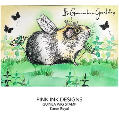 Pink Ink Designs - Stempelset "Guinea Wig" Clear Stamps