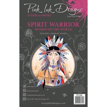 Pink Ink Designs - Stempelset "Spirit Warrior" Clear Stamps
