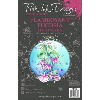 Pink Ink Designs - Stempelset "Flamboyant Fuchsia" Clear Stamps