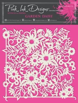 Pink Ink Designs - Schablone "Garden Daisy" Stencil
