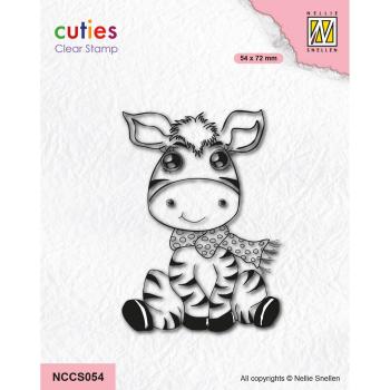 Nellie Snellen - Stempelset"Zebra" Clear Stamps Cutie