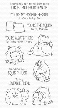 My Favorite Things - Stempel "Squish Friends" Clear Stamps