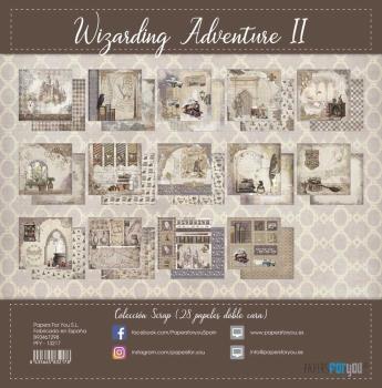 Papers For You - Designpapier "Wizarding Adventure II" Scrap Paper Pack 8x8 Inch - 28 Bogen