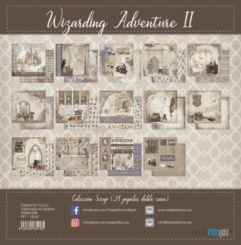 Papers For You - Designpapier "Wizarding Adventure II" Scrap Paper Pack 6x6 Inch - 28 Bogen  