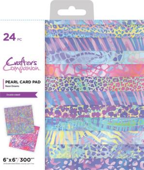 Crafters Companion - Designpapier "Neon Dreams" Paper Pack 6x6 Inch - 24 Bogen