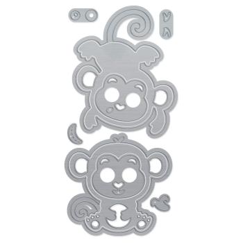Tonic Studios - Stanzschablone "Monkeys" Dies 