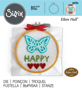 Sizzix - Stanzschablone "Embroidery Hoop" Bigz Craft Dies Design by Eileen Hull