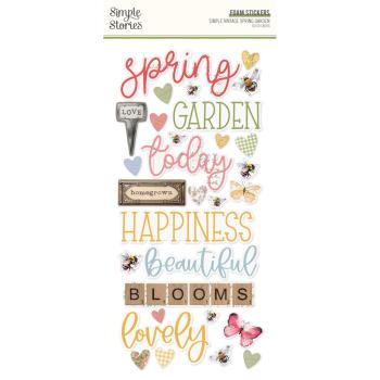 Simple Stories - Aufkleber "Simple Vintage Spring Garden" Foam Sticker