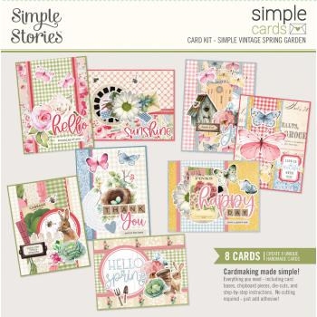 Simple Stories - Cards Kit "Simple Vintage Spring Garden"