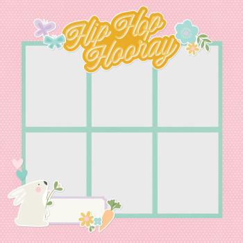 Simple Stories - Stanzteile "Hoppy Easter" Pages Pieces