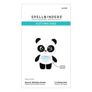 Spellbinders - Stanzschablone "Dancin' Birthday Panda" Dies