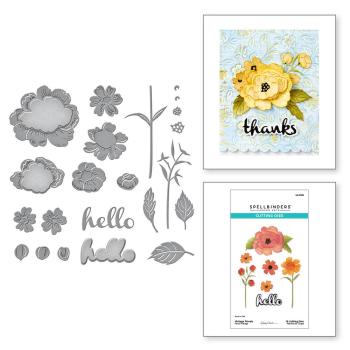 Spellbinders - Stanzschablone "Vintage Florals" Dies