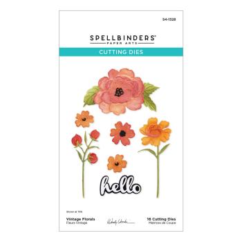 Spellbinders - Stanzschablone "Vintage Florals" Dies