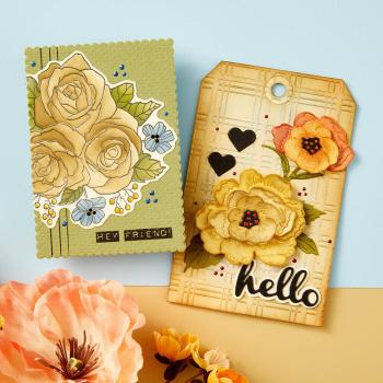 Spellbinders - Stanzschablone "Vintage Florals" Dies