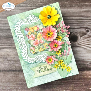 Elizabeth Craft Designs - Stanzschalone "Wild Flower 2" Dies