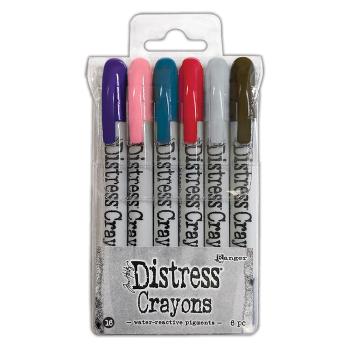 Ranger - Stifte "Distress Crayons Nr. 16" Design by Tim Holtz