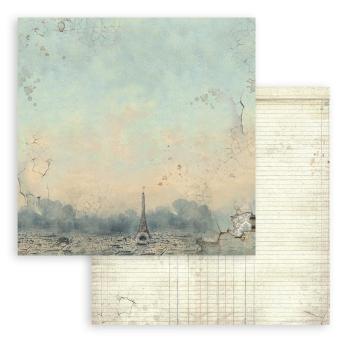 Stamperia - Designpapier "Voyages Fantastiques" Paper Pack 8x8 Inch - 10 Bogen