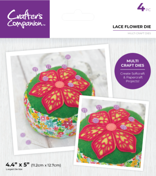 Crafters Companion - Stanzschablone "Lace Flower" Dies