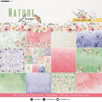 Studio Light - Designpapier "Nature Lover" Paper Pack 12x12 Inch - 36 Bogen