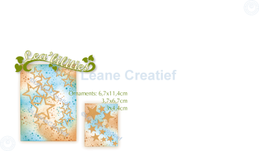 Leane Creatief - Stanzschablone "Star Ornaments" Lea’bilitie Dies