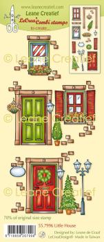 Leane Creatief - Stempelset "Little House" Combi Clear Stamps