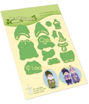 Leane Creatief - Stanz - und Prägeschablone "Little Gnomes" Cut & Emboss Dies