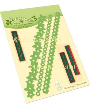 Leane Creatief - Stanzschablone "Star" Card Edge & Borders Dies