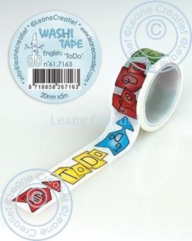 Leane Creatief "To Do" Washi Tape