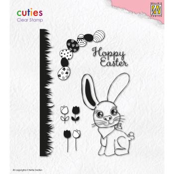 Nellie Snellen - Stempelset"Hoppy Easter" Clear Stamps Cuties