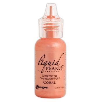 Ranger Ink - 3D Perlenkleber "Coral" Liquid Pearls 14g