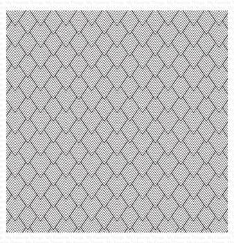 My Favorite Things - Schablone 6x6 Inch "Cascading Diamonds Background" Stencil