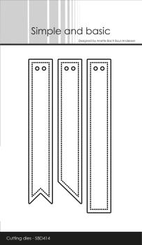 Simple and Basic - Stanzschablone 1,8x11,3cm "Tall Tags - Slim" Dies