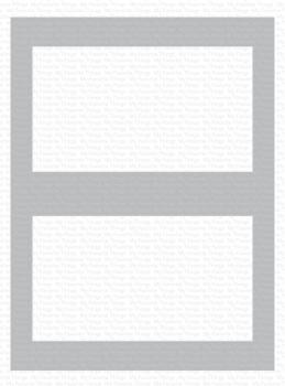My Favorite Things - Schablone 4 1/2x6 Inch "Smart Mask - Center Strip" Stencil