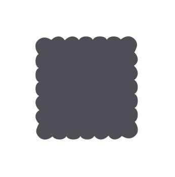 Vaessen Creative - Motivstanzer "Quadrat Muschel 20x19mm"
