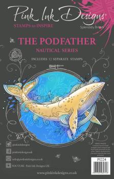 Pink Ink Designs - Stempelset "The Podfather" Clear Stamps