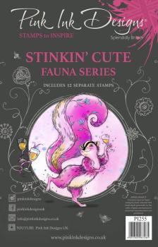 Pink Ink Designs - Stempelset "Stinkin' Cute" Clear Stamps