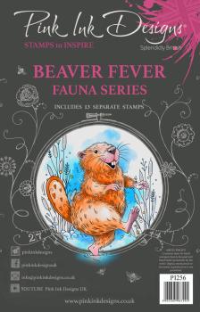 Pink Ink Designs - Stempelset "Beaver Fever" Clear Stamps