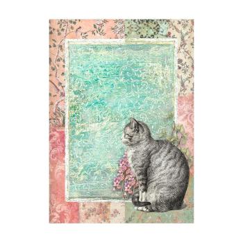 Stamperia - Decopatch Papier "Backgrounds" Decoupage A6 - 8 Bogen  