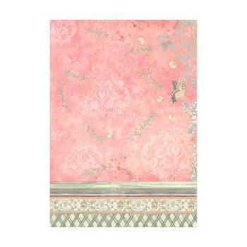 Stamperia - Decopatch Papier "Backgrounds" Decoupage A6 - 8 Bogen  