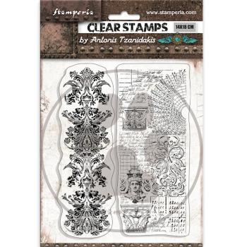 Stamperia - Stempelset "2 Borders" Clear Stamps