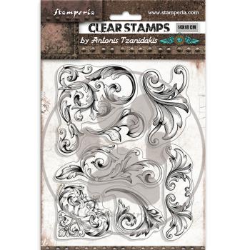 Stamperia - Stempelset "Greeks" Clear Stamps