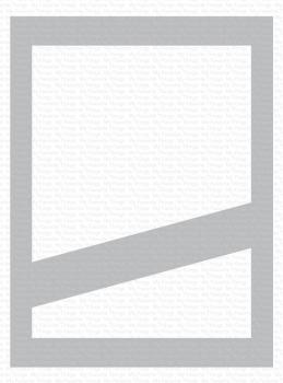 My Favorite Things - Schablone 4 1/2x6 Inch "Diagonal High/Low Strip" Stencil