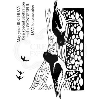 Woodware - Stempel "Lino cut" Clear Stamps Design by Jane Gill