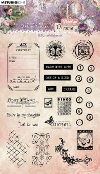 Studio Light - Stempelset "ATC Embellishments" Clear Stamps