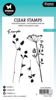 Studio Light Clear Stamps Weeds Stempelset - Faltkarten.com